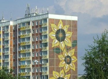 Sonnenblumenhaus in Rostock-Lichtenhagen