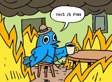 Twitter - This is fine