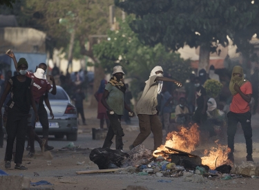 Protest in der senegalesischen Hauptstadt Dakar, 3. Juni