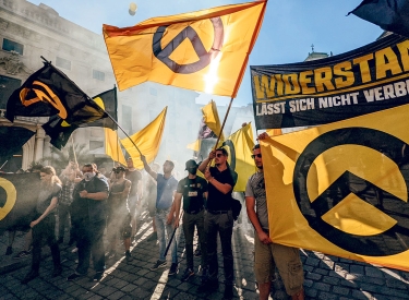 Demonstration der Identitären Bewegung in Österreich, 2021