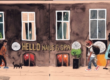 Hello Nails & Spa in der Bergmannstraße
