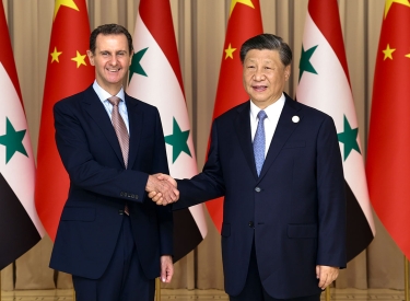 Xi Jinping empfängt Bashar al-Assad 