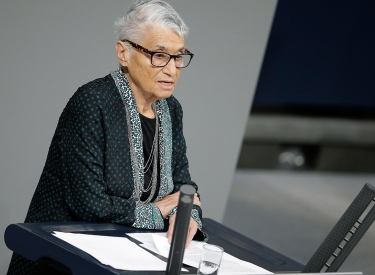 Hält 2016 zum Jahrestag der Befreiung von Auschwitz eine Rede vor dem Deutschen Bundestag: Ruth Klüger