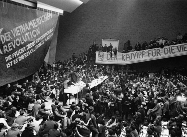 Die Mutter aller linken Kongresse in Deutschland: der Vietnam-Kongress des SDS an der TU Berlin, Februar 1968
