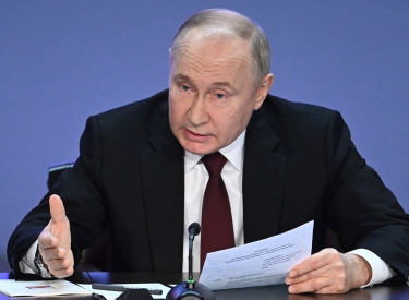 Märchenonkel Wladimir. Russlands Präsident Putin in Moskau, 2. April